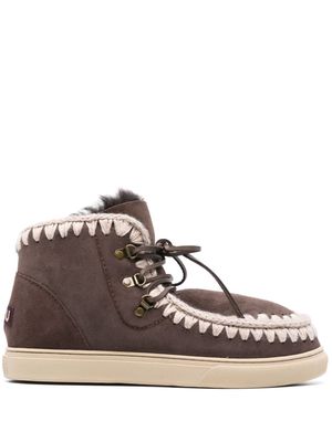 Mou Eskimo lace-up boots - Brown