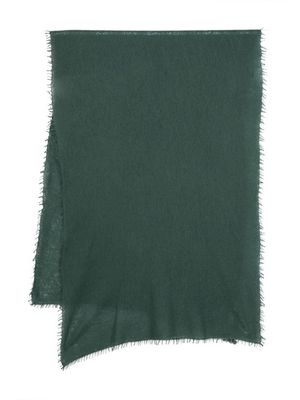 MOULETA fine-knit cashmere scarf - Green