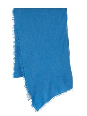 MOULETA knitted cashmere scarf - Blue