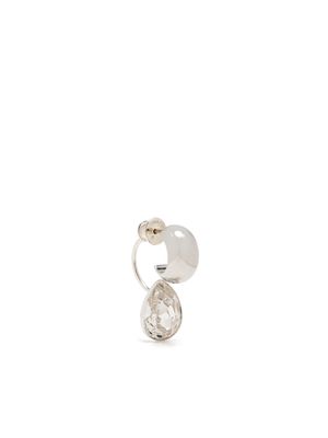 Mounser Gemini single hoop earring - Silver