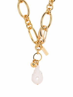 Mounser Waxing freshwater pearl necklace - Gold