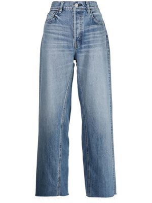 Moussy Vintage high-rise wide-leg jeans - Blue