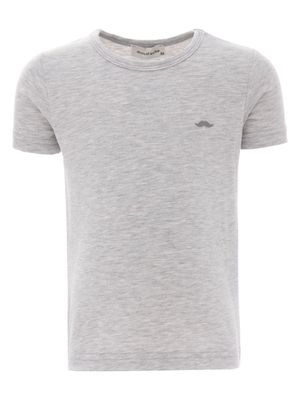 Moustache logo-print T-shirt - Grey