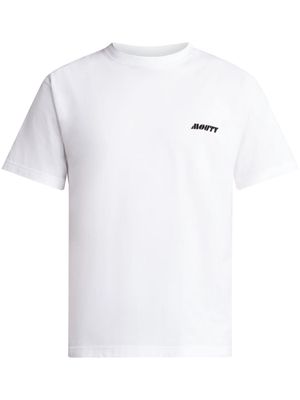 MOUTY logo-print cotton T-shirt - White