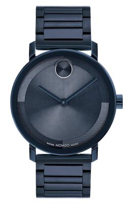 Movado Bold Evolution 2.0 Bracelet Watch, 40mm in Blue 