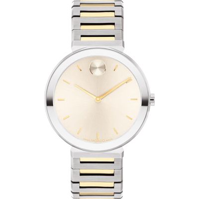 Movado Horizon Bracelet Watch, 34mm in Beige 