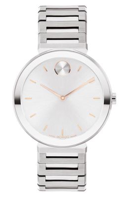 Movado Horizon Bracelet Watch, 34mm in Silver 