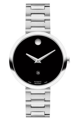 Movado Museum Classic Bracelet Watch, 32mm in Silver/black 