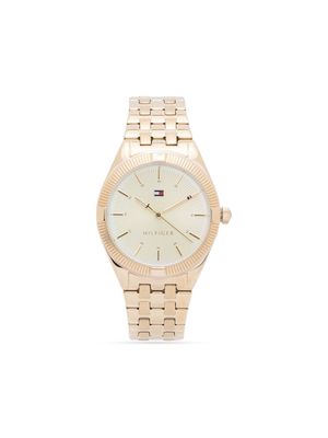 Movado Tommy Hilfiger Analogue Quartz Watch for women with Gold col