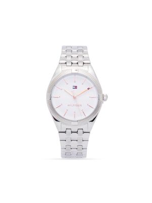 Movado Tommy Hilfiger Analogue Quartz Watch for women with Silver S - White