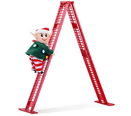 Mr Christmas Miniature Super Climbing Elf
