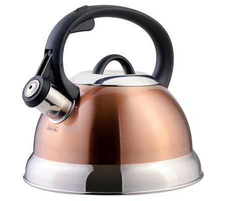 Mr. Coffee Flintshire 1.75 Qt Whistling Stoveto p Tea Kettle