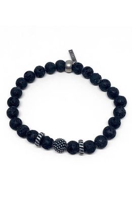 Mr. Ettika Ettika Men's Ghost Town Bracelet in Black