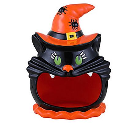 Mr. Halloween Motion Activated Ceramic Candy Bo wl