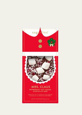 Mrs. Claus Peppermint Hot Cocoa Chocolate Bar, Holiday 2023