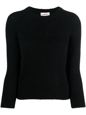 MRZ crew-neck cashmere-blend jumper - Black