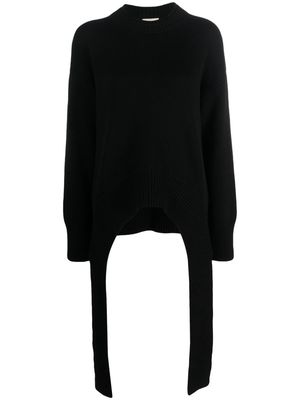 MRZ crew-neck wool-cashmere blend jumper - Black