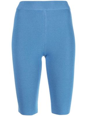MRZ high-waisted biker shorts - Blue