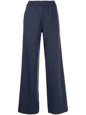 MRZ mid-rise wide-leg trousers - Blue