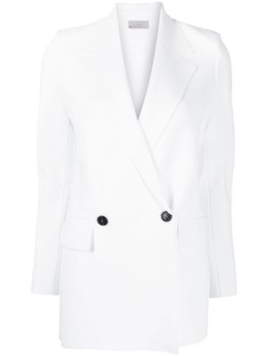 MRZ notched-lapel double-breasted blazer - White