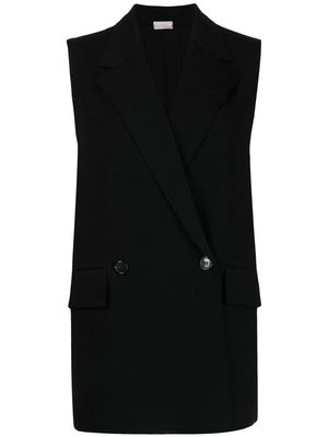 MRZ Tailored double-breasted waistcoat - Black