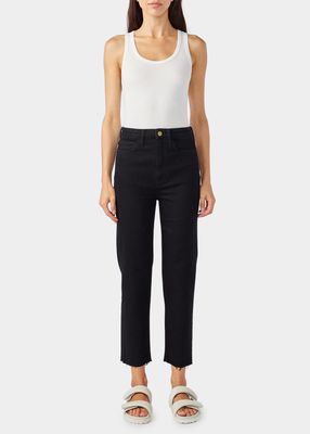 Ms. Hawn Cropped Loose Skinny Jeans