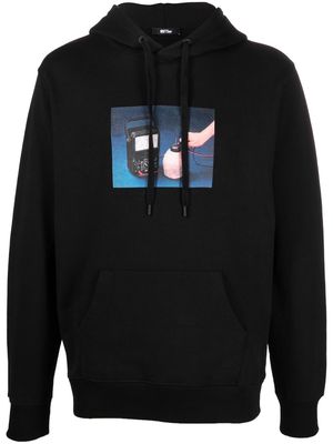 MSFTSrep Battery long-sleeved hoodie - Black
