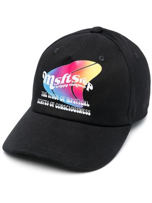 MSFTSrep graphic-print baseball cap - Black
