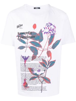 MSFTSrep graphic-print cotton T-shirt - White