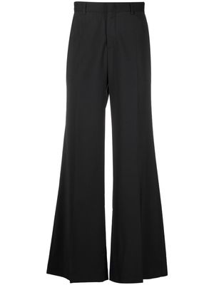 MSFTSrep wide leg virgin wool trousers - Black