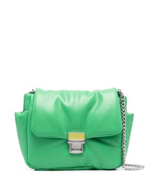 MSGM bi-fold padded bag - Green