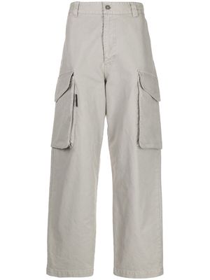 MSGM cargo-fit trousers - Green