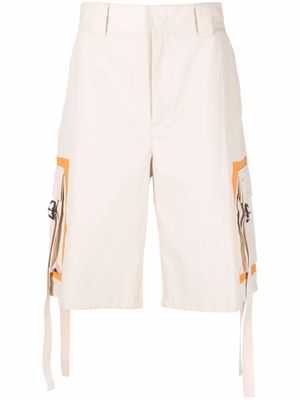 MSGM cargo-pocket bermuda shorts - Neutrals
