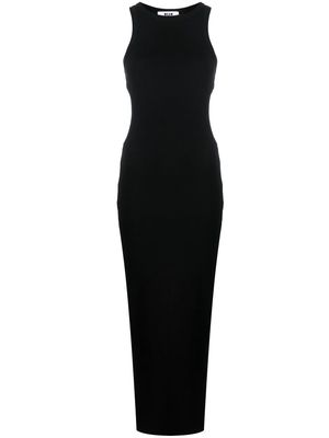 MSGM cut-out detail fitted dress - Black