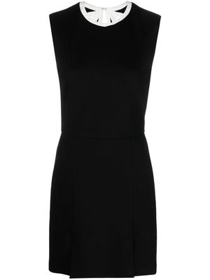 MSGM cut-out detail sleeveless minidress - Black