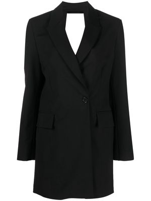 MSGM double-breasted blazer dress - Black