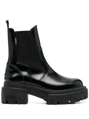 MSGM elasticated-side panel boots - Black