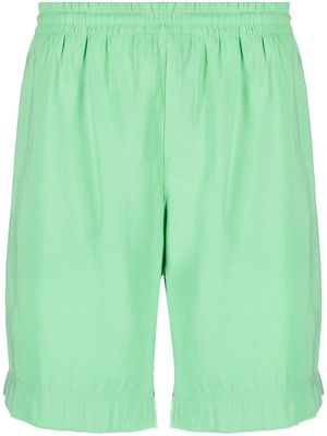 MSGM elasticated-waistband shorts - Green