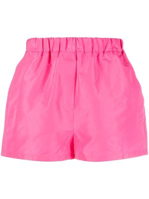 MSGM elasticated-waistband shorts - Pink