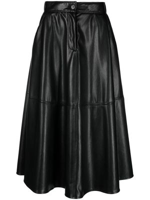 MSGM faux-leather skirt - Black