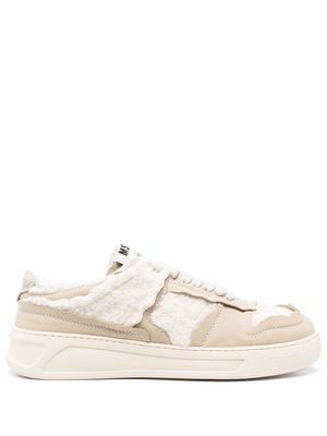 MSGM FG1 panelled sneakers - Neutrals