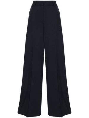 MSGM high-waist tailored trousers - Blue