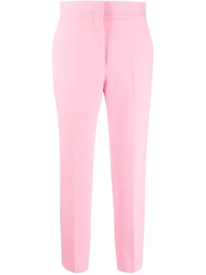MSGM high-waist tailored trousers - Pink