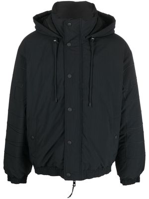 MSGM hooded padded jacket - Black