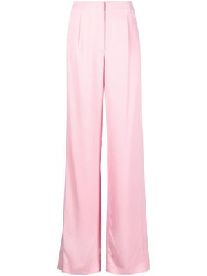 MSGM long-length high-waist trousers - Pink