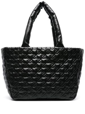 MSGM medium Puffy tote bag - Black