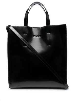 MSGM micro-logo tote bag - Black