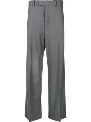 MSGM mid-rise straight-leg trousers - Grey