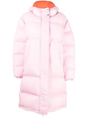 MSGM padded hooded jacket - Pink