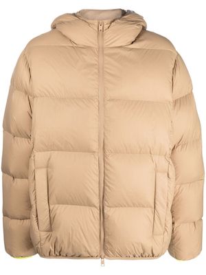 MSGM padded zip jacket - Neutrals